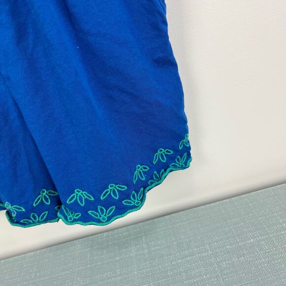 J. Crew Girls Blue Tank Romper Small (6) - Picture 4 of 6